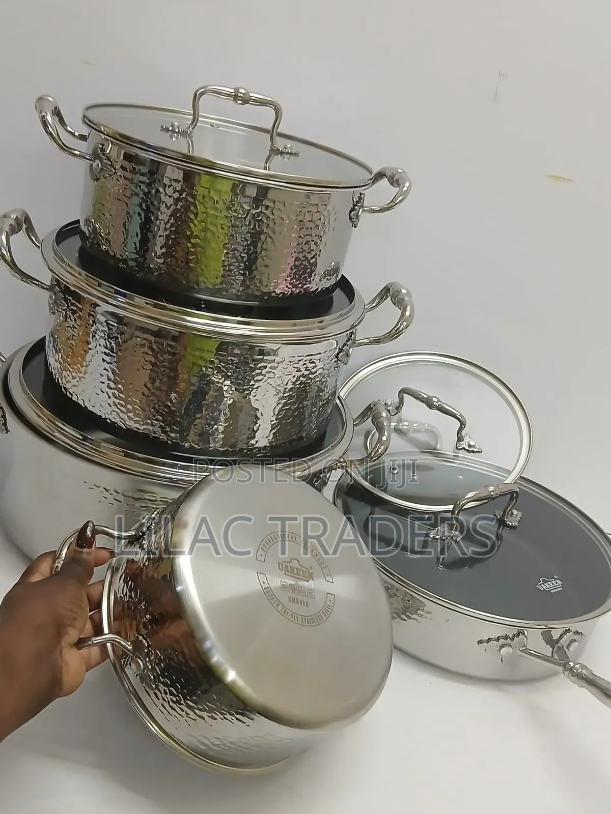 10PCS Triply S/S Cookware Set – Mirror Finish Alp