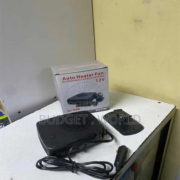 Portable Design SJ-006 12V Car Heater – 200W Defrost Defog Fan