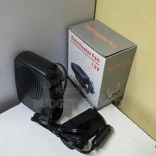 Portable Design SJ-006 12V Car Heater – 200W Defrost Defog Fan