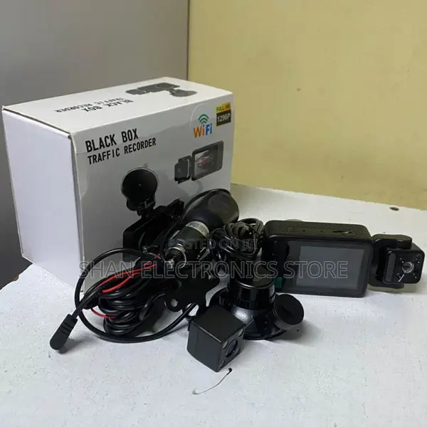 3 in 1 Black Box Traffic Recorder Wifi Dash Camera 1296P