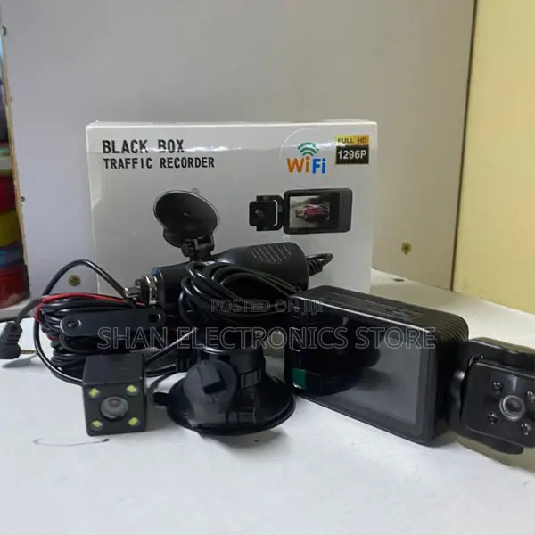 3 in 1 Black Box Traffic Recorder Wifi Dash Camera 1296P