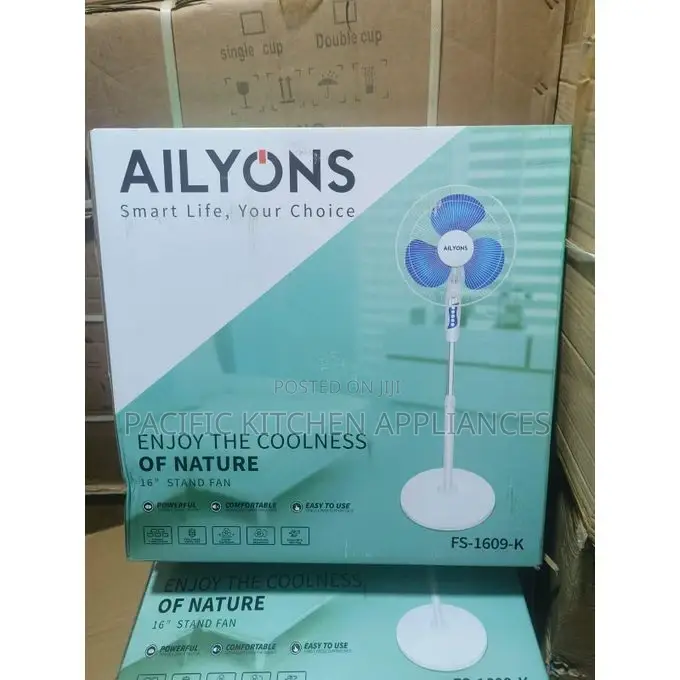 AILYONS 16 Inches Standing Fan
