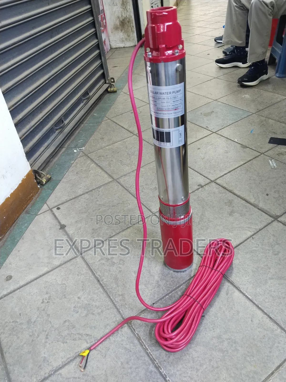 750W Solar Water Pump (DC 96V | 75m Max Head)