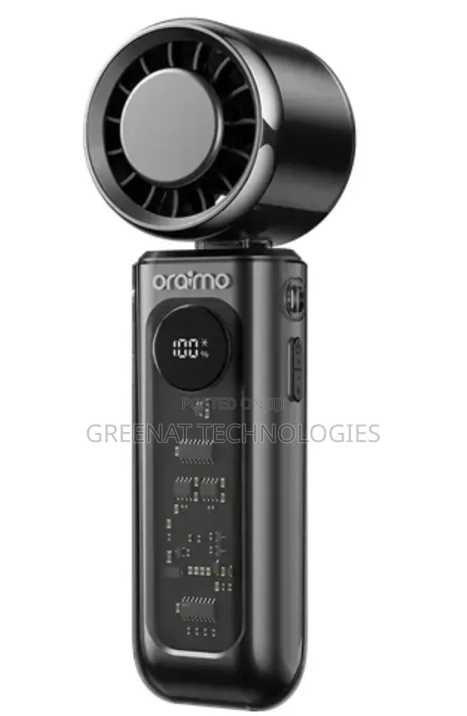 Oraimo TurboFan Rechargeable Foldable Handheld Fan