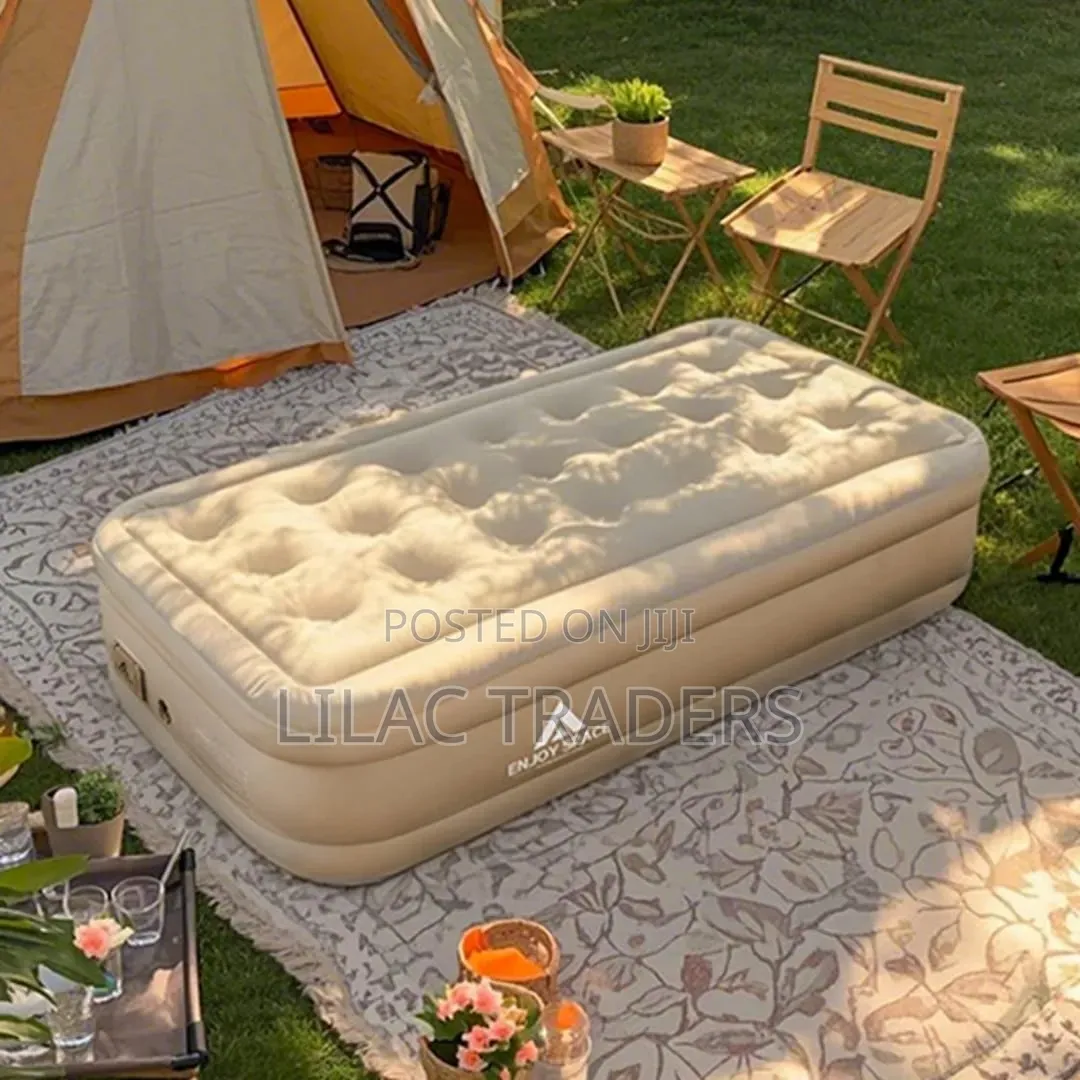 Portable Inflatable Air Mattress – Ideal for Home Camping Galo