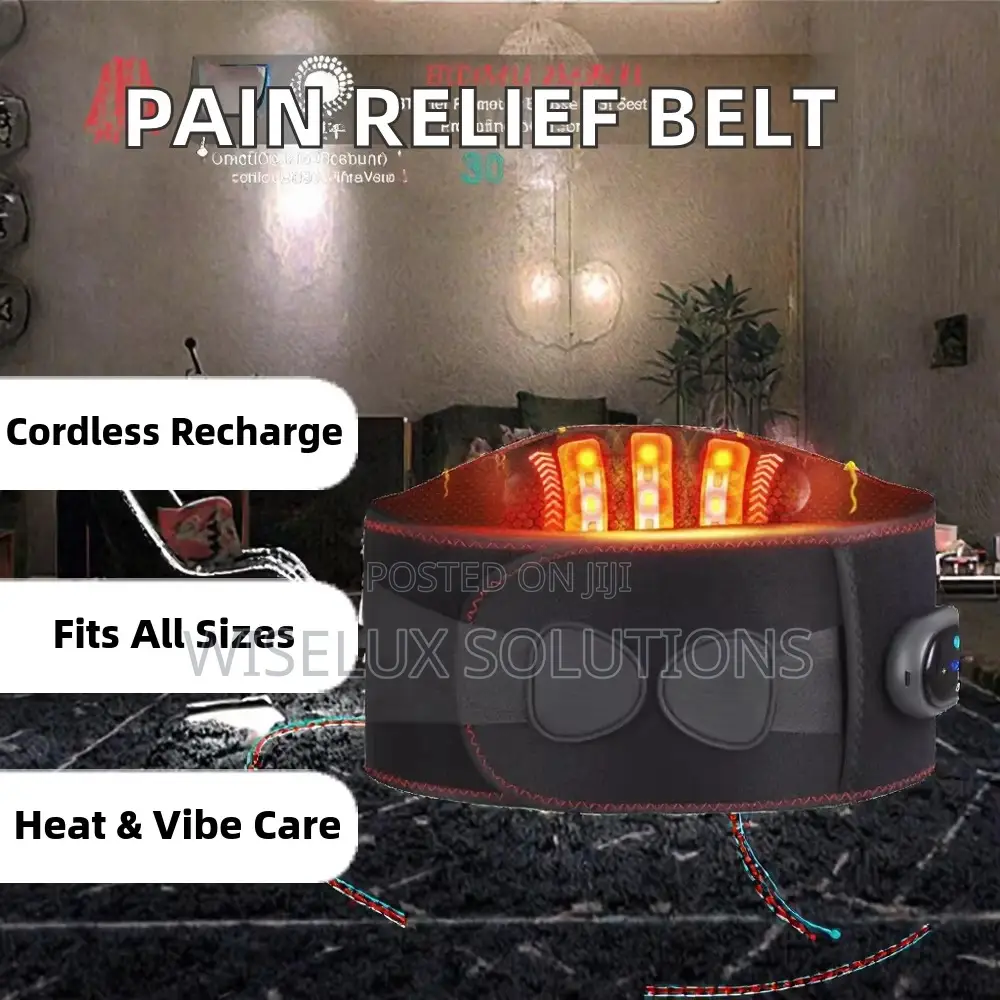 Heating Vibration Waist Belt – Menstrual Cramp Back Pain Relief