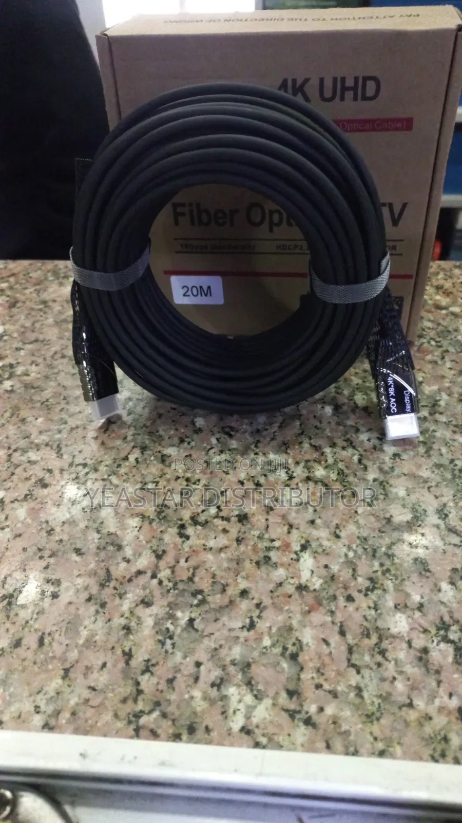 20m Uhd Fiber Optic Hdmi Cable