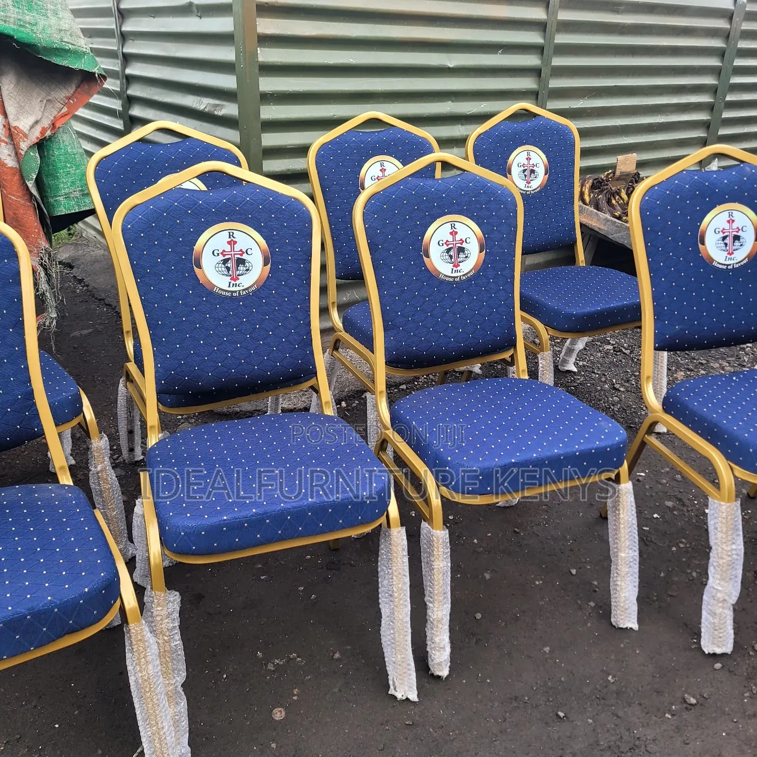 Blue Confrence Chair