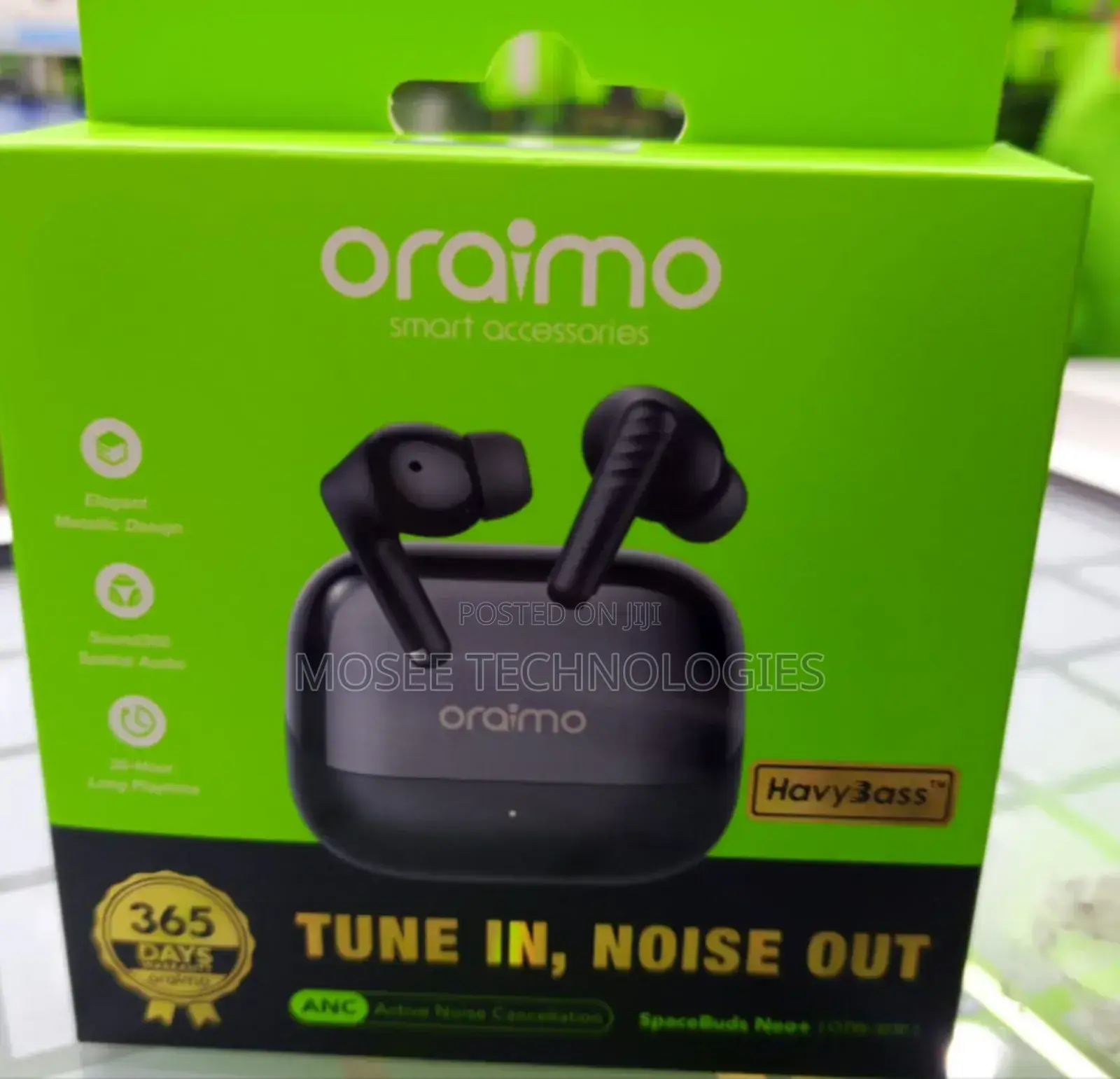 Oraimo SpaceBuds Neo Wireless Earphones With 30H Playtime