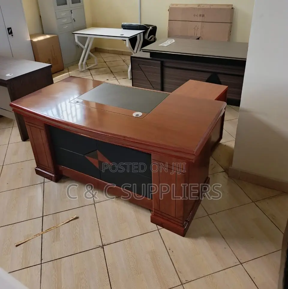 Office Mahogany Corner Table-160cm