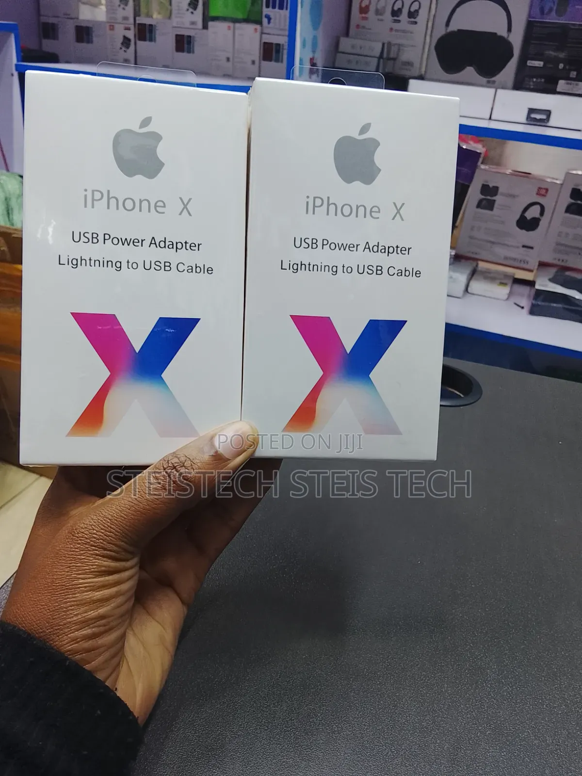 iPhone X USB Power Adapter Lightning to USB Cable
