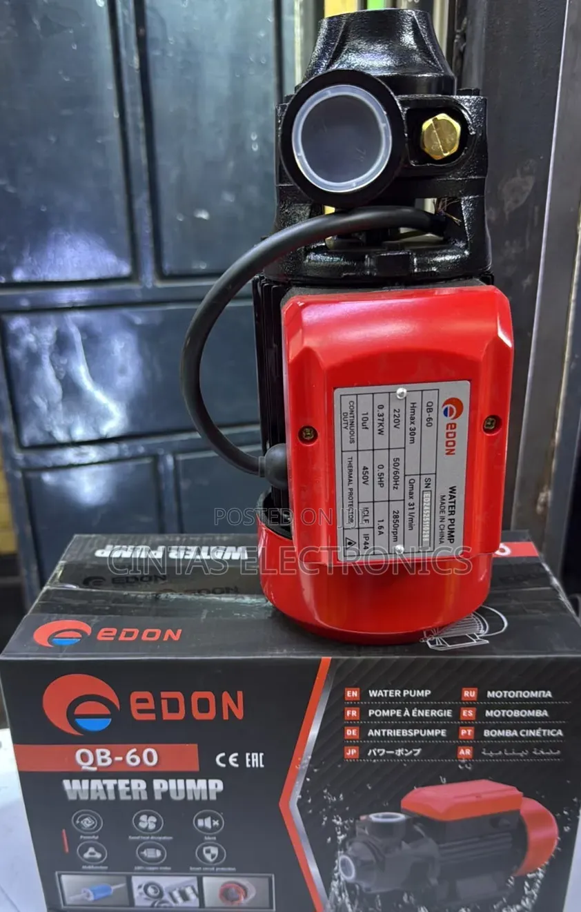 Edon Booster Water Pump 0.5hp