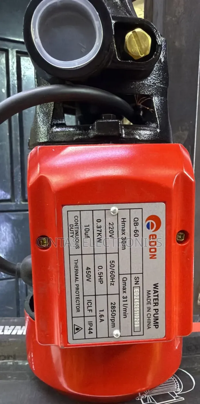 Edon Booster Water Pump 0.5hp