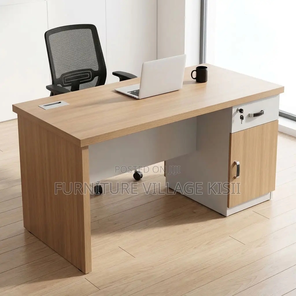 1.4M Straight Office Desk