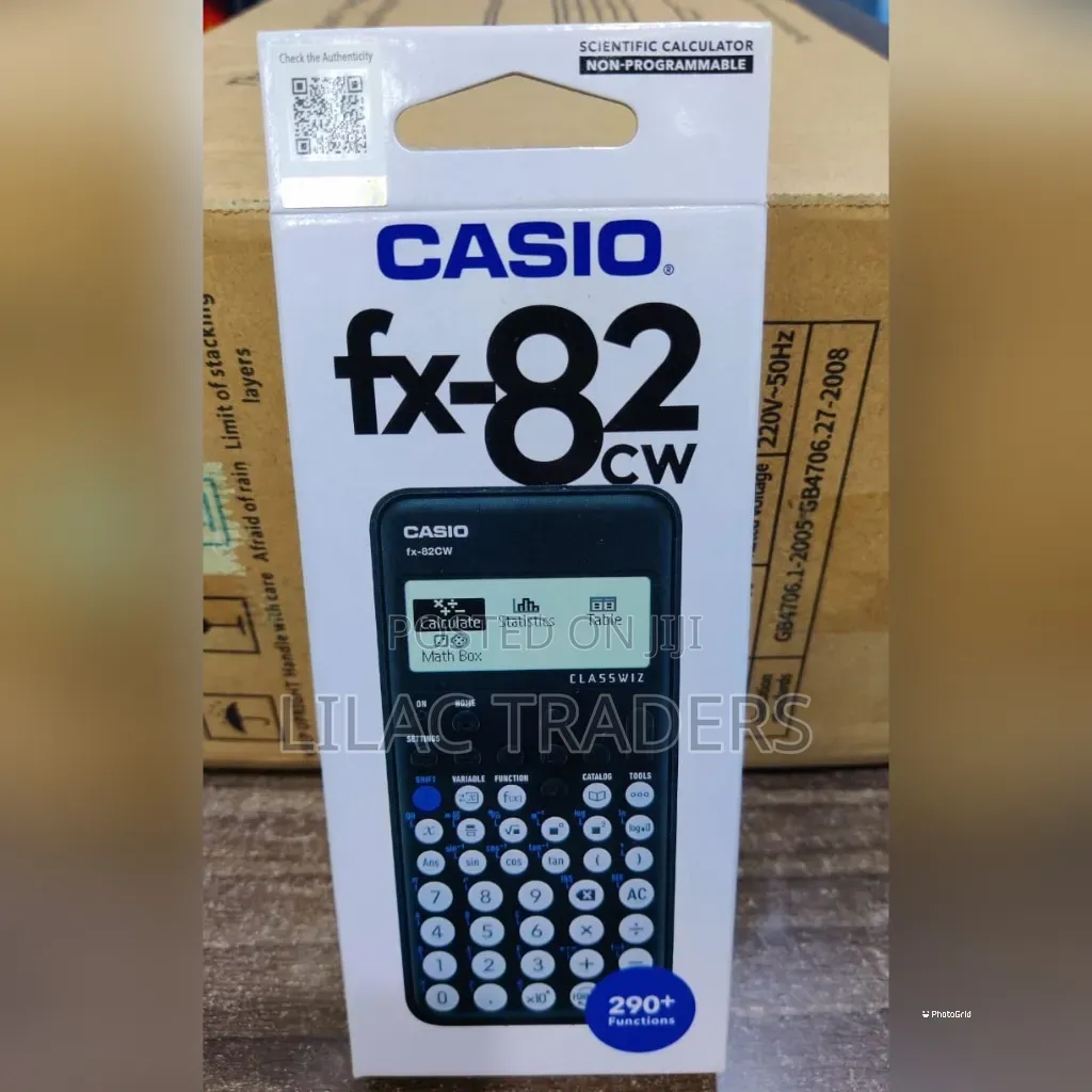 *Casio FX 82CW Calculator Original Plu