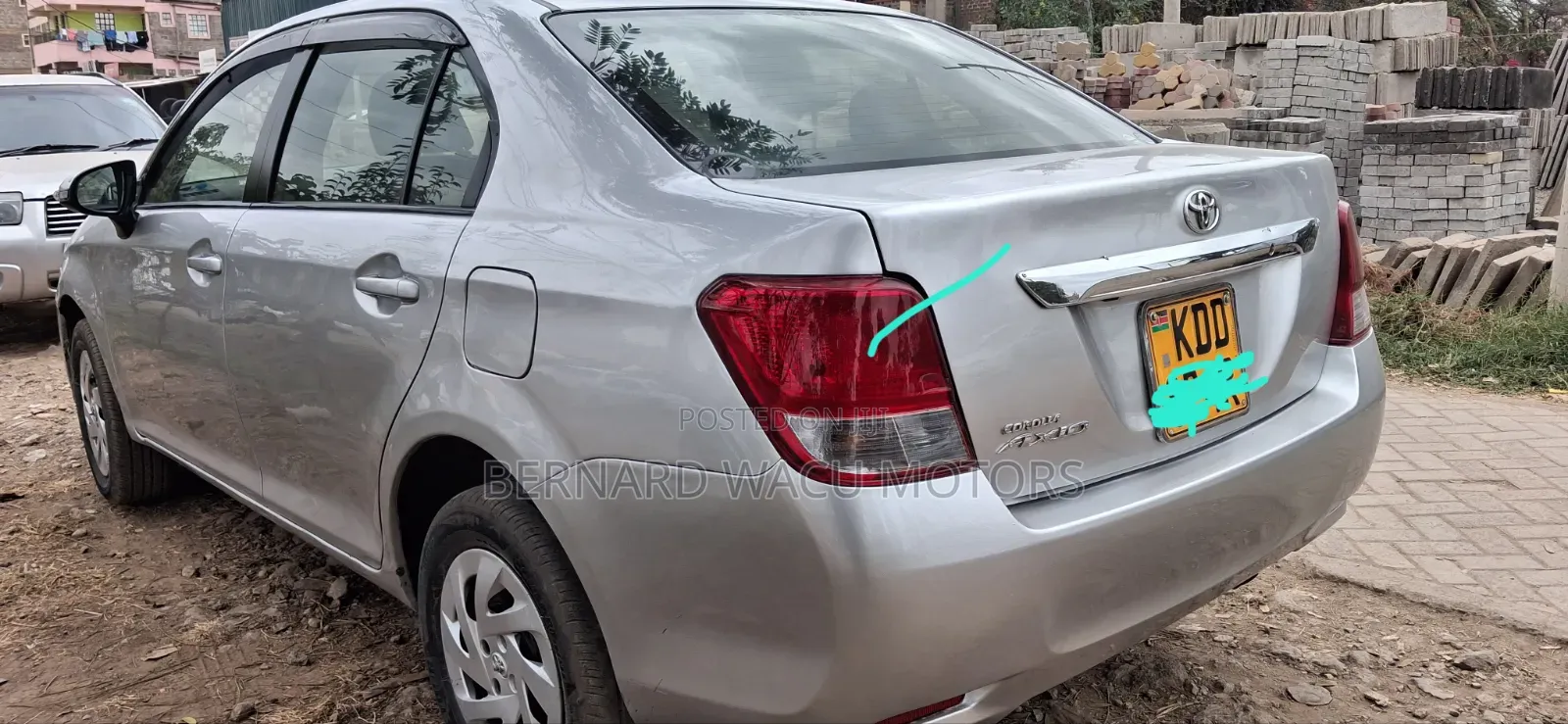 Toyota Axio 2014 Silver