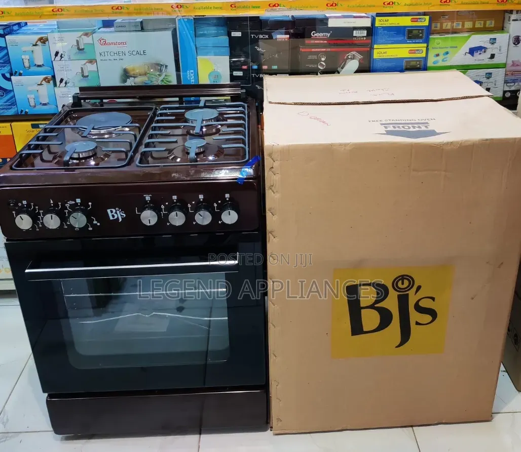 BJS Cooker Elite 60 by 60 Cm Standing Cooker