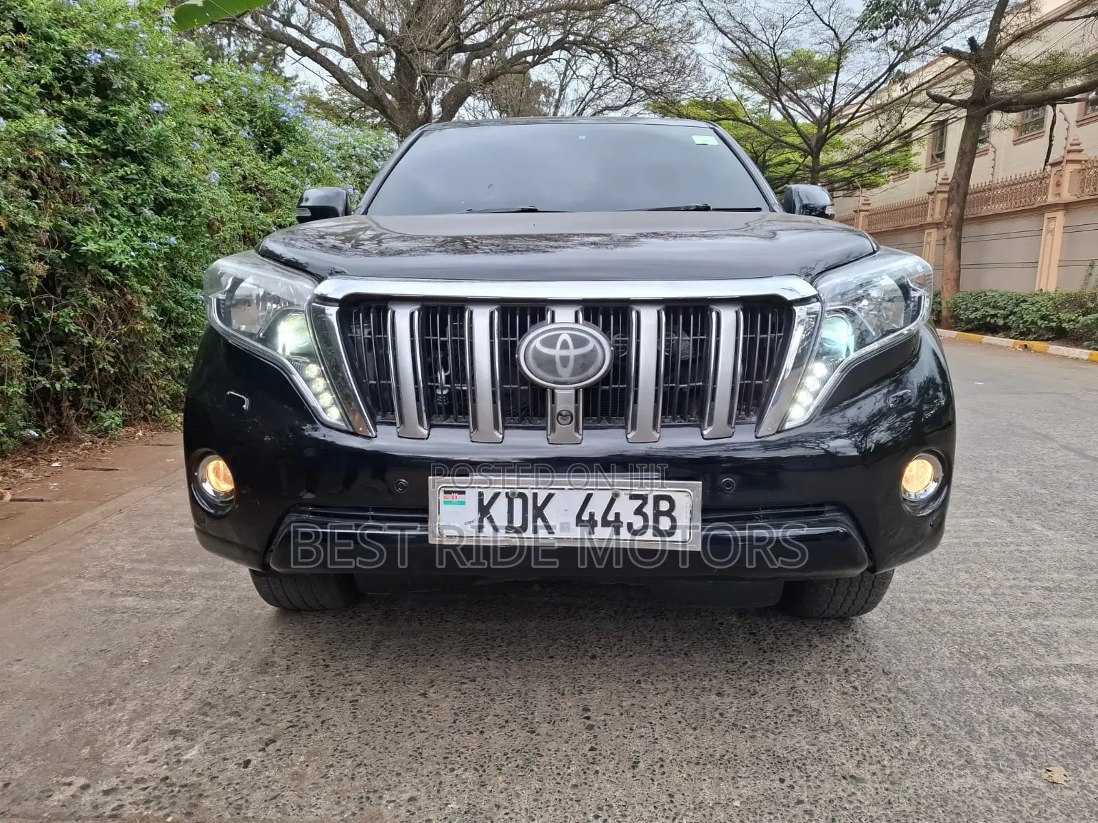 Toyota Land Cruiser Prado 2.8 D-4D 2016 Black
