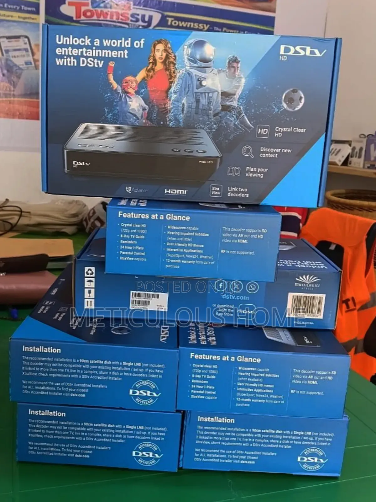 DSTV Decoder Only - HDMI Port HD Clarity Display