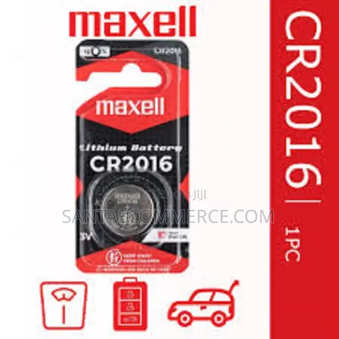 CR2016 3V Lithium Coin Cell Battery – 1pc