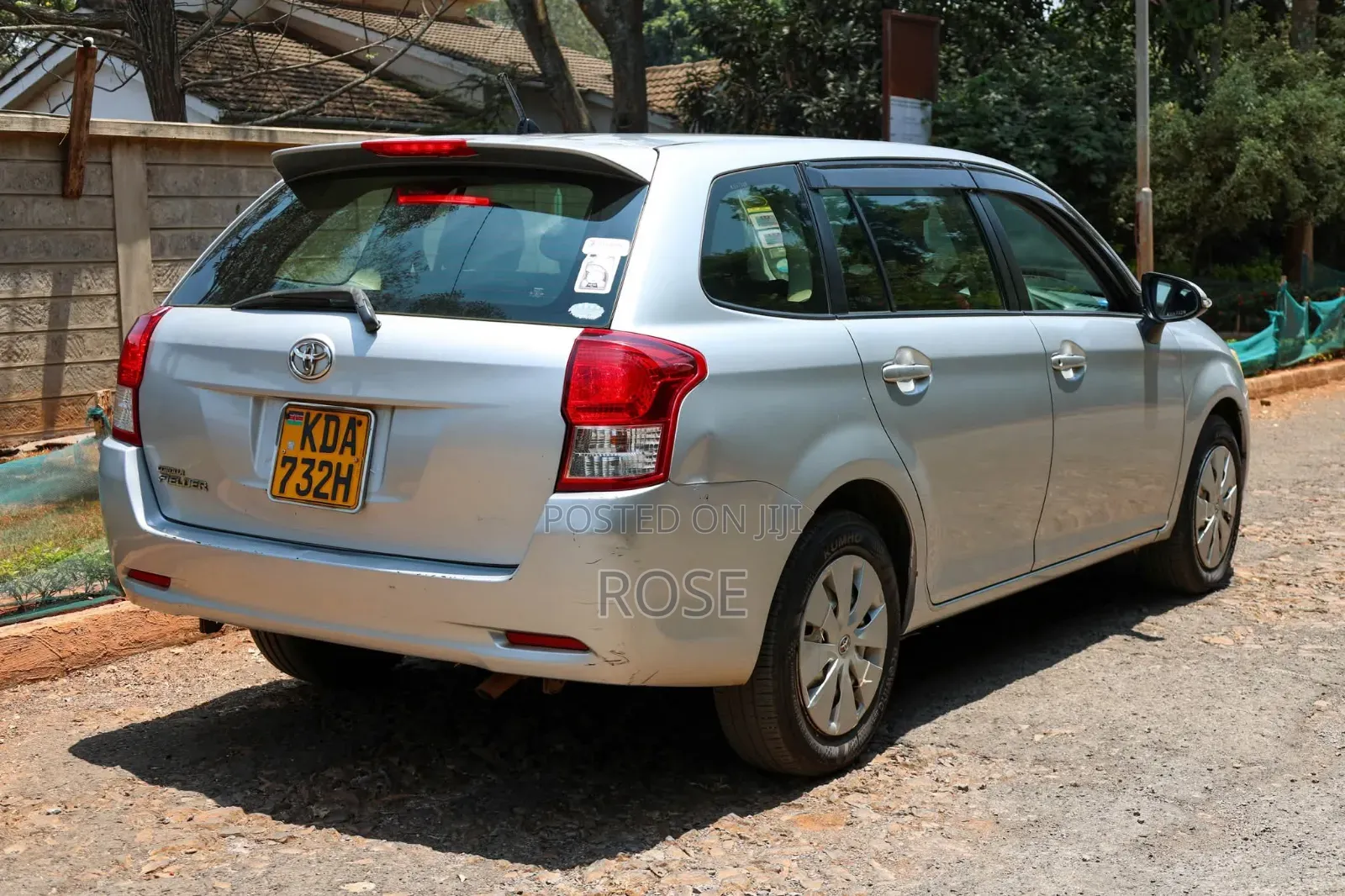 Toyota Corolla Fielder 2014 Silver