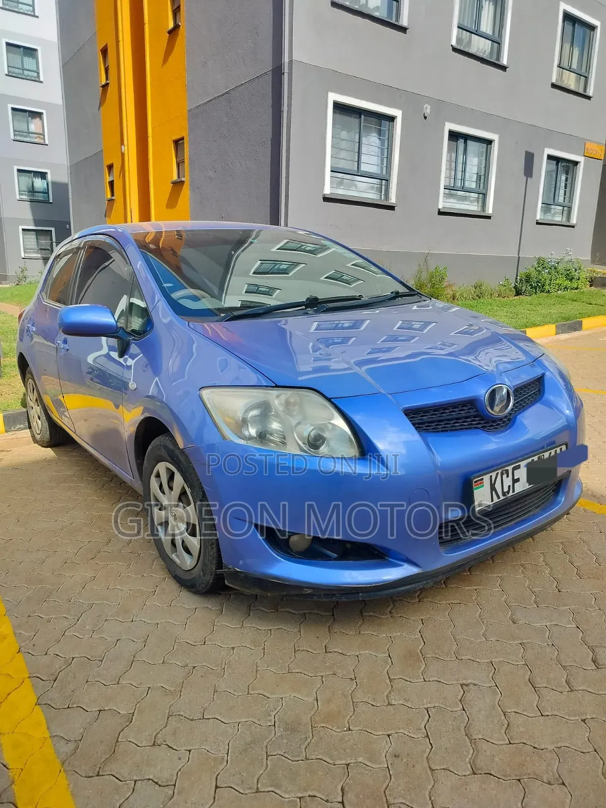 Toyota Auris 2009 Blue