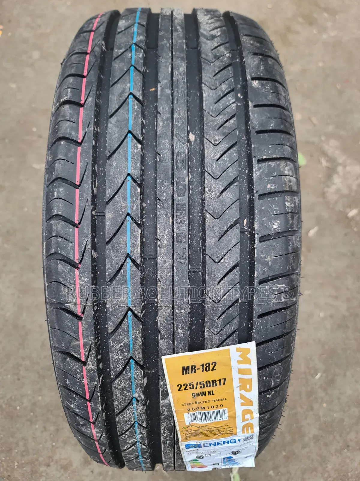 225 /50 R17 Mirage Tyres 98w Xl Mr-182