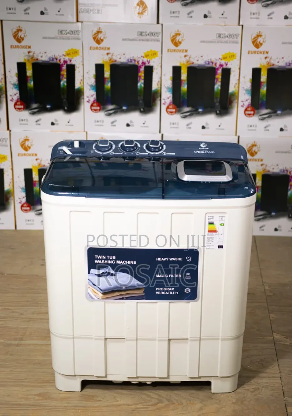 Euroken Twin Tub Washing Machine – Heavy Wash