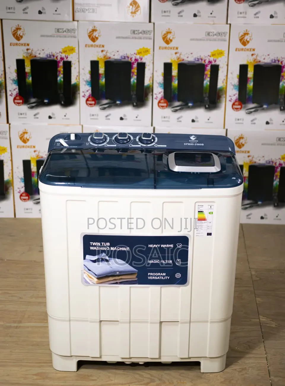 Euroken Twin Tub Semi-Automatic Washing Machine