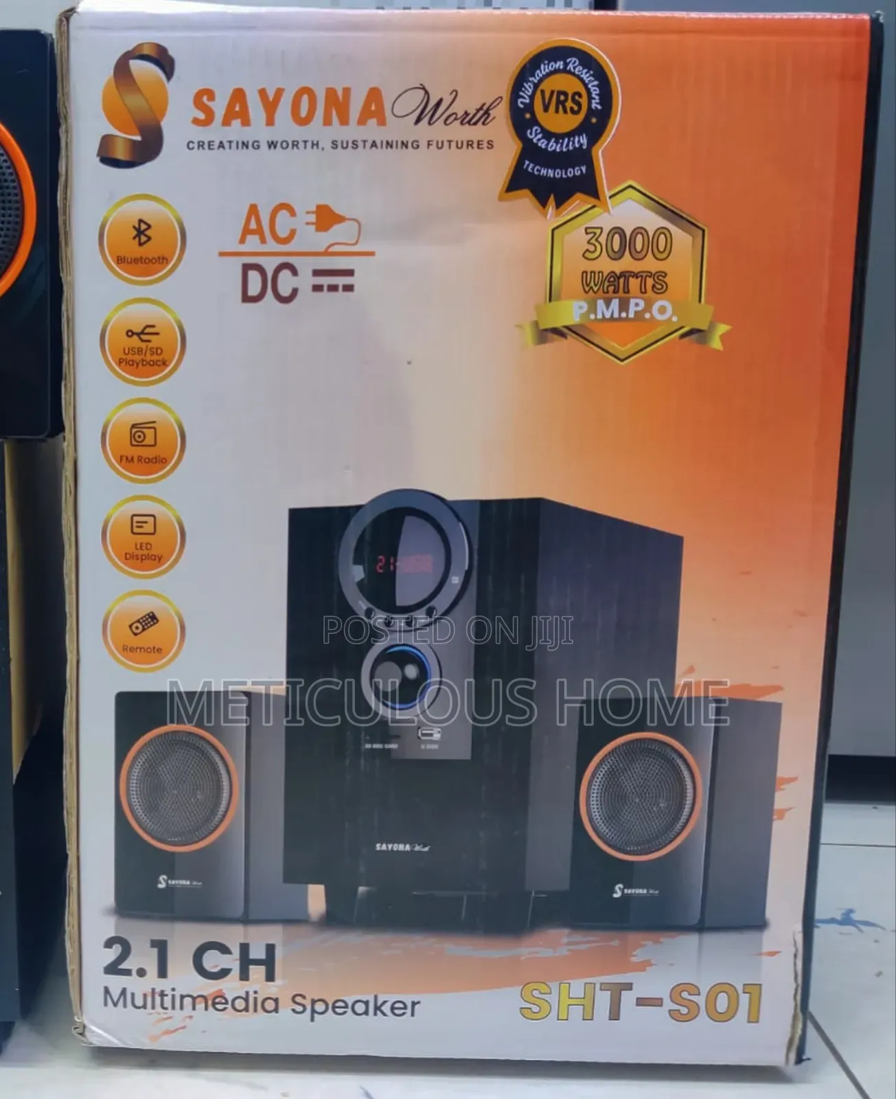 Output Power-30watts - Sayona Worth SHT-S01 2.1 Channel