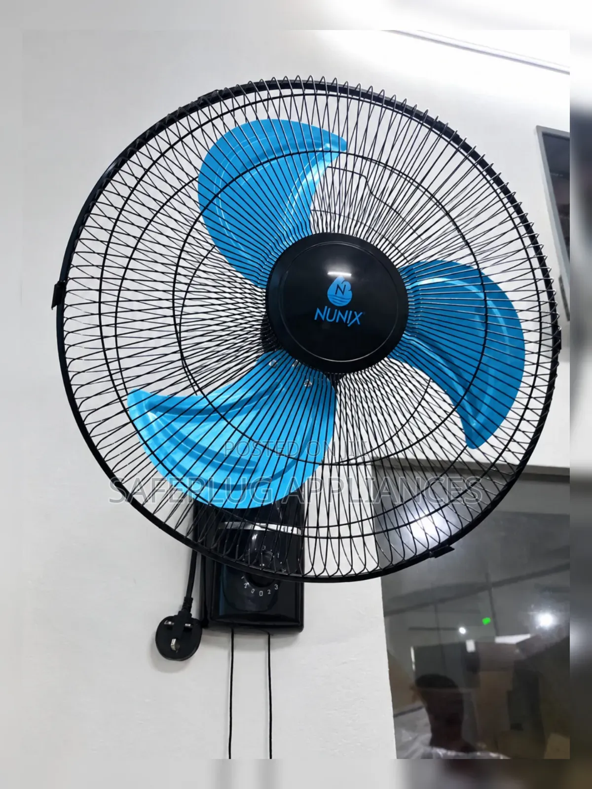 Nunix 18" Wall Fan – Home, Office Shop Cooling Solution