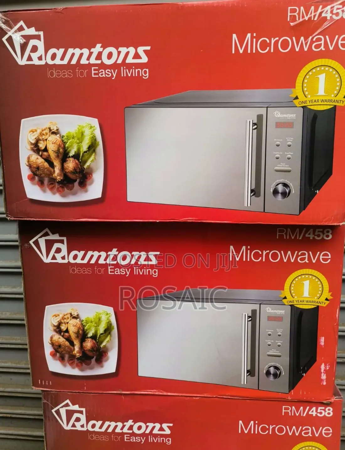 Ramtons 20L Digital Glass Microwave – 700W