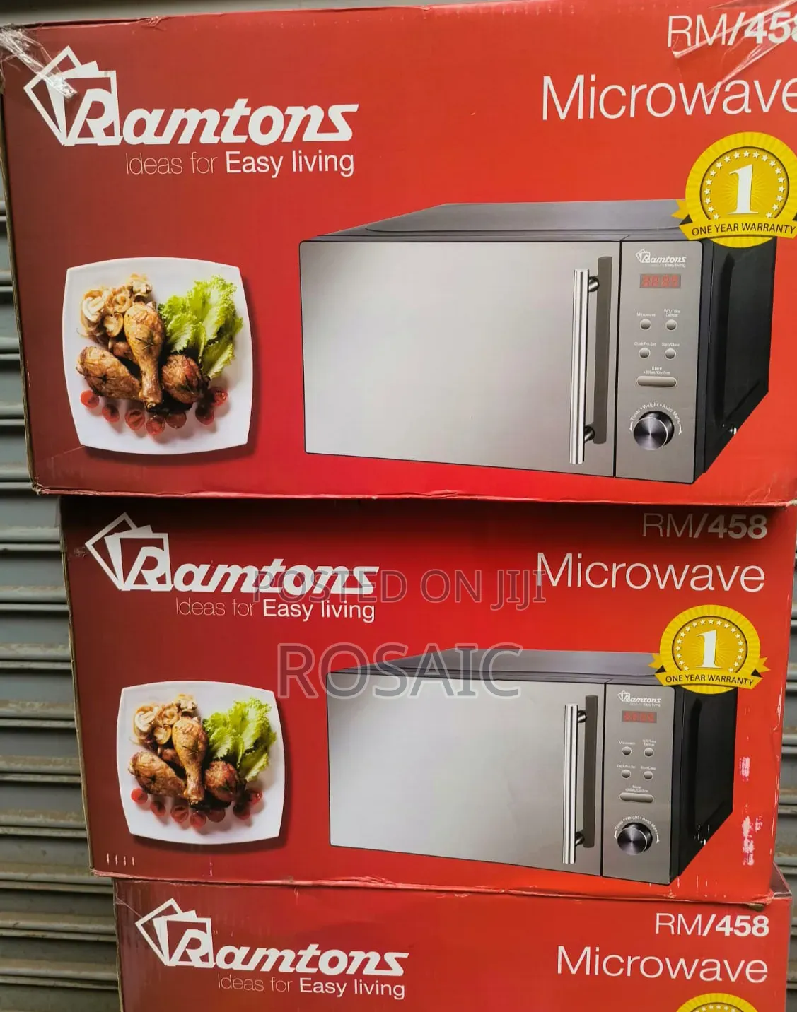 Ramtons 20L Digital Glass Microwave – 700W