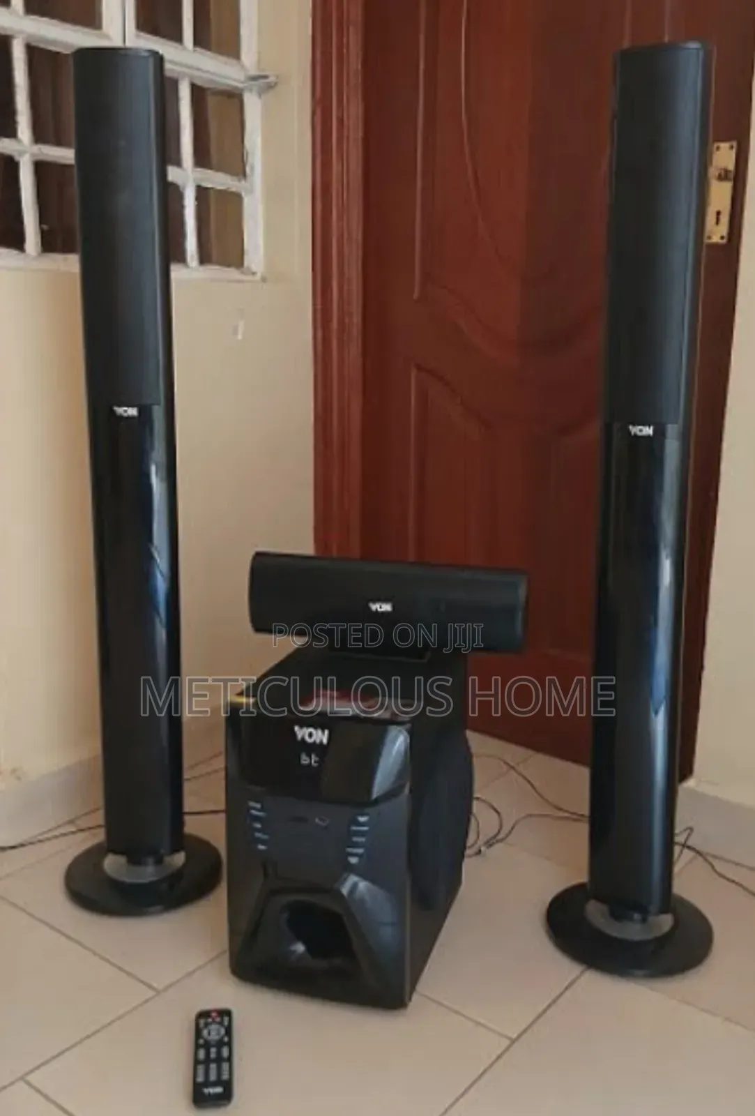 VON - 3.1Ch 200watts - Tall Boy Sub-Woofer (VES2003ET)