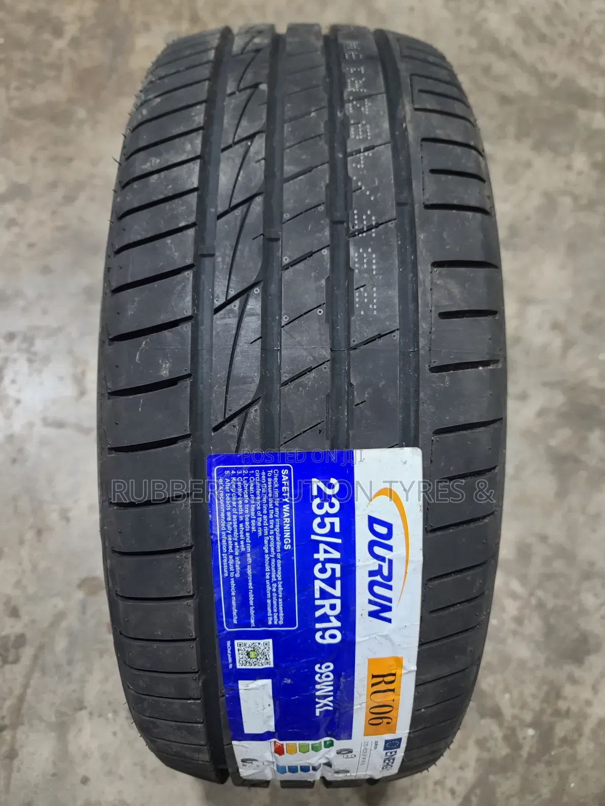 235 /45 R19 Durun Tyres 99w Xl Ru06 Highway