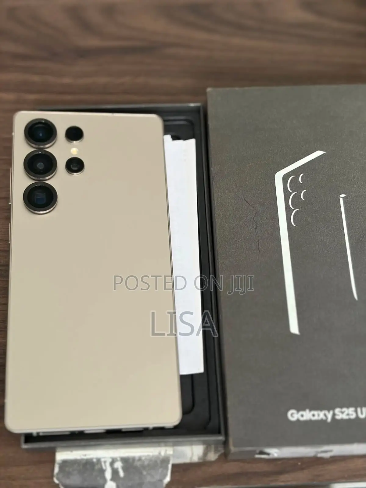 New Samsung Galaxy S25 Ultra 256 GB Gold