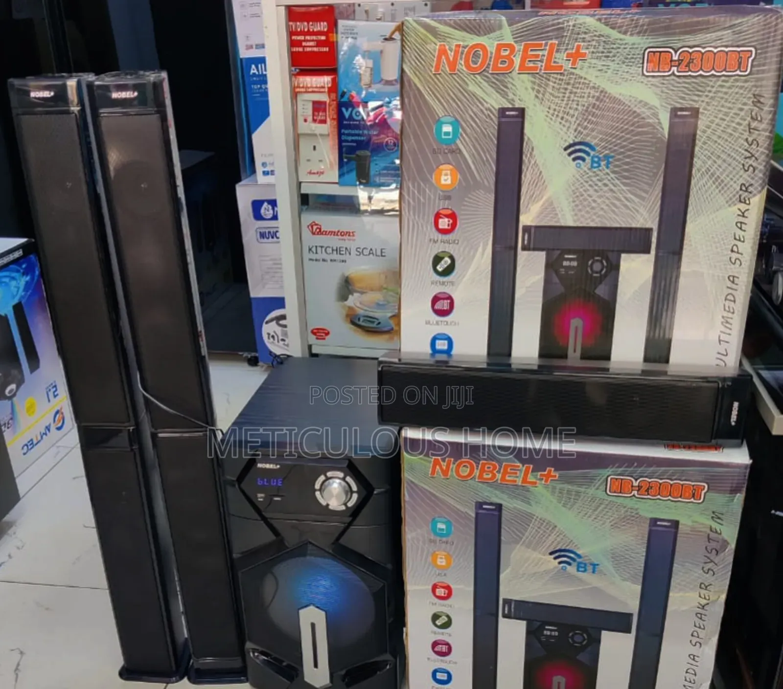 Nobel 5.1Ch - NB:2300BT Tallboy Speaker System