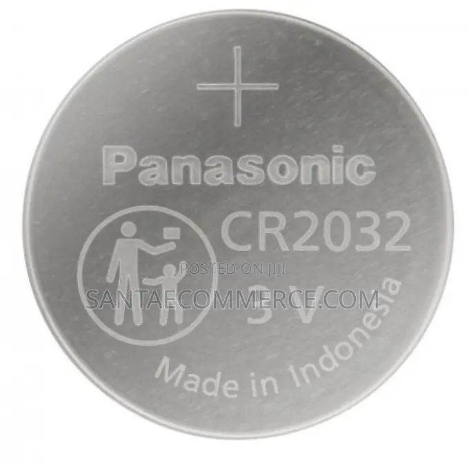 1PC Panasonic CR2032 3V Lithium Coin Cell Battery