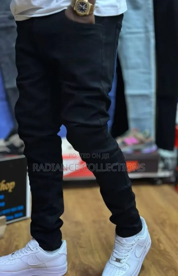 Black/Grey Men Jeans
