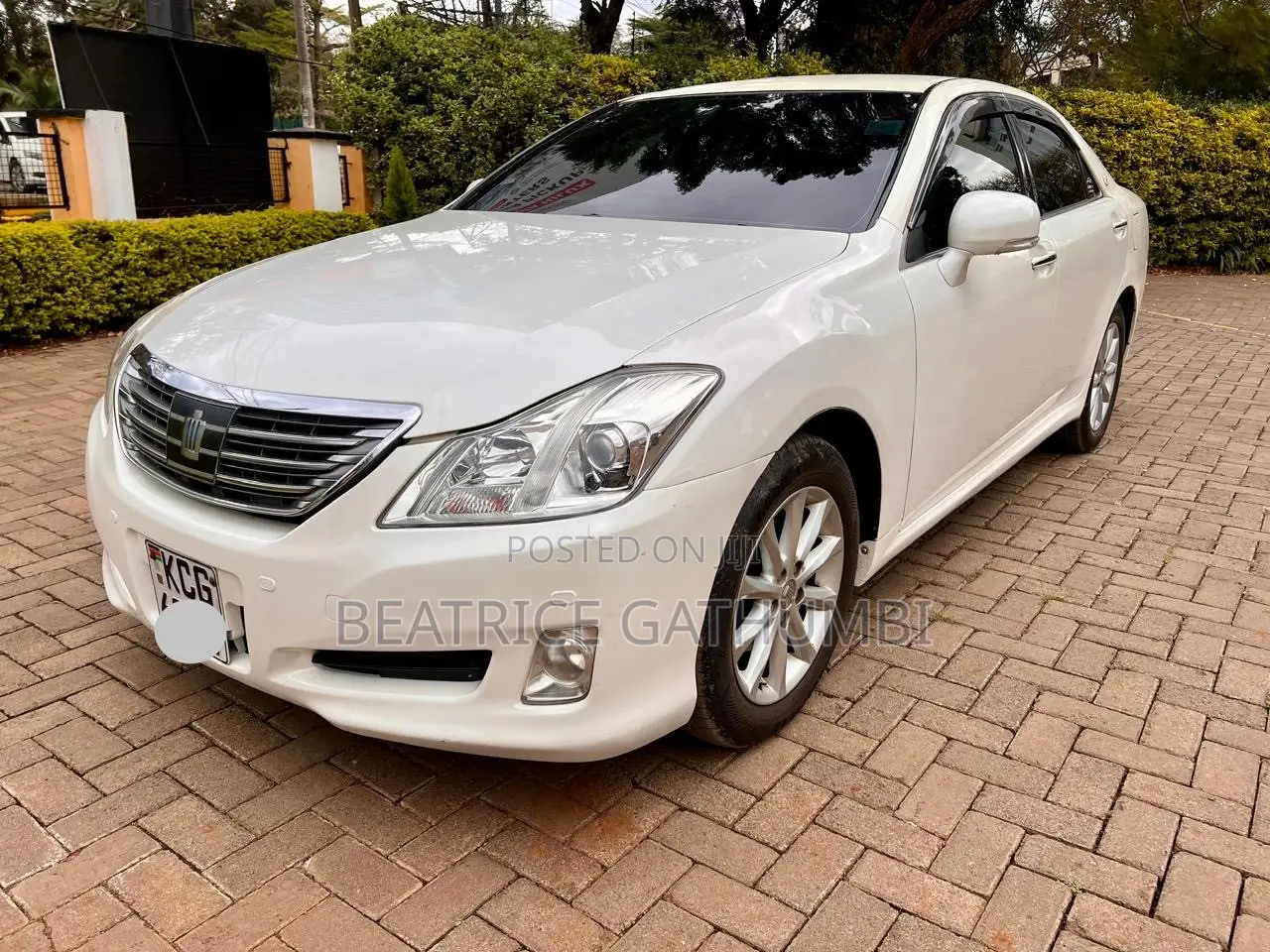 Toyota Crown 2008 White