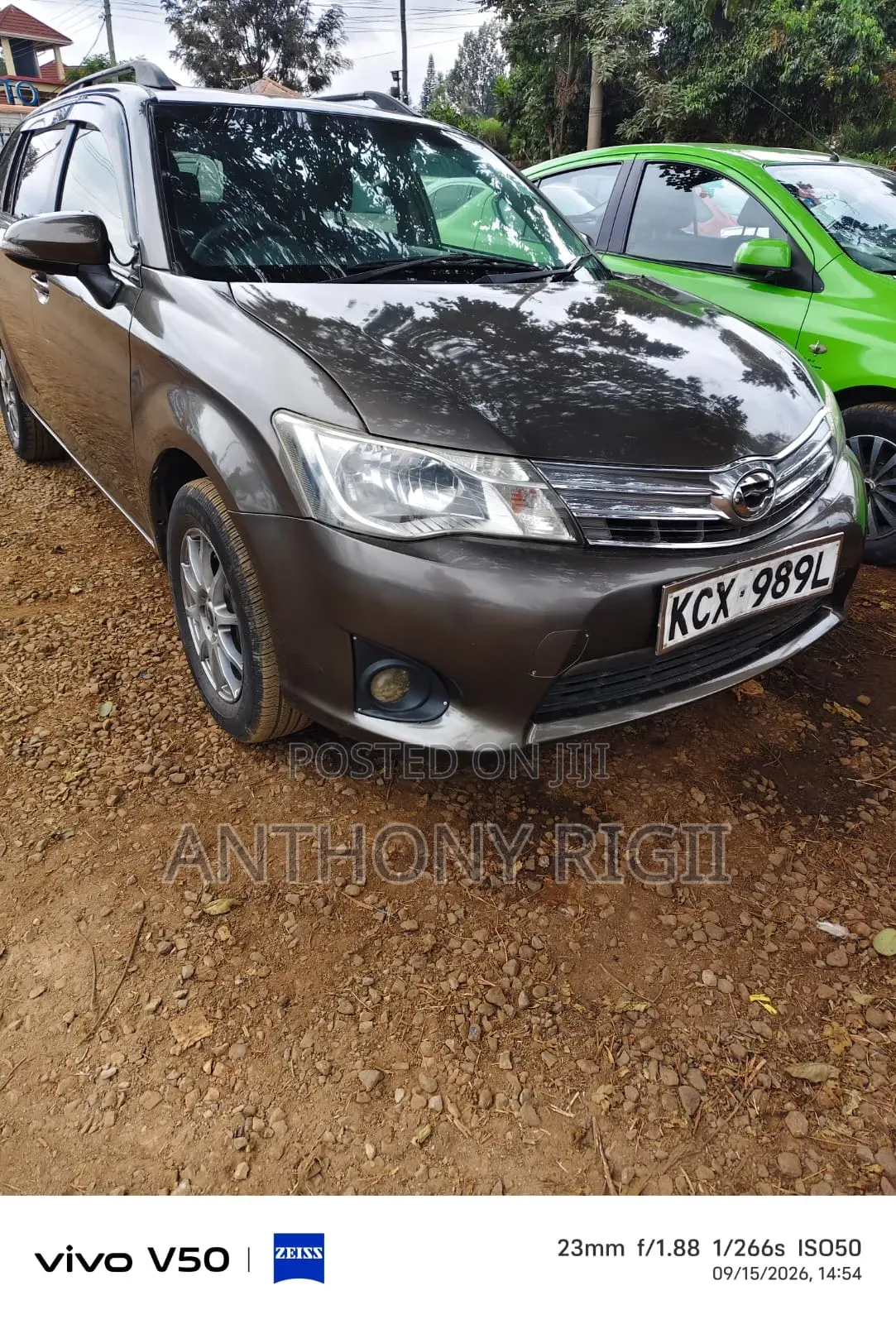 Toyota Corolla Fielder 1.5 Petrol FWD 2012 Brown
