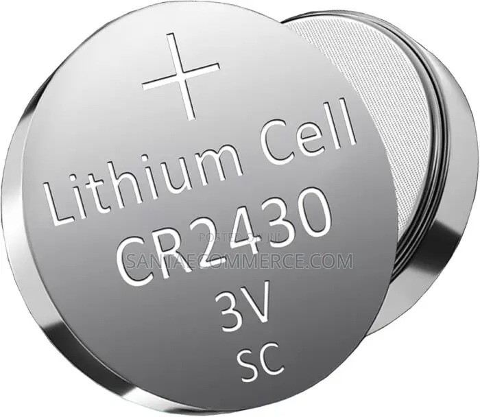 Lithium Cell CR2430 3V Coin Button Battery – 1pc