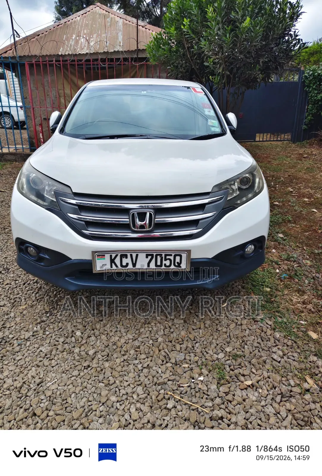 Honda CR-V EX 4dr SUV (2.4L 4cyl 5A) 2013 White