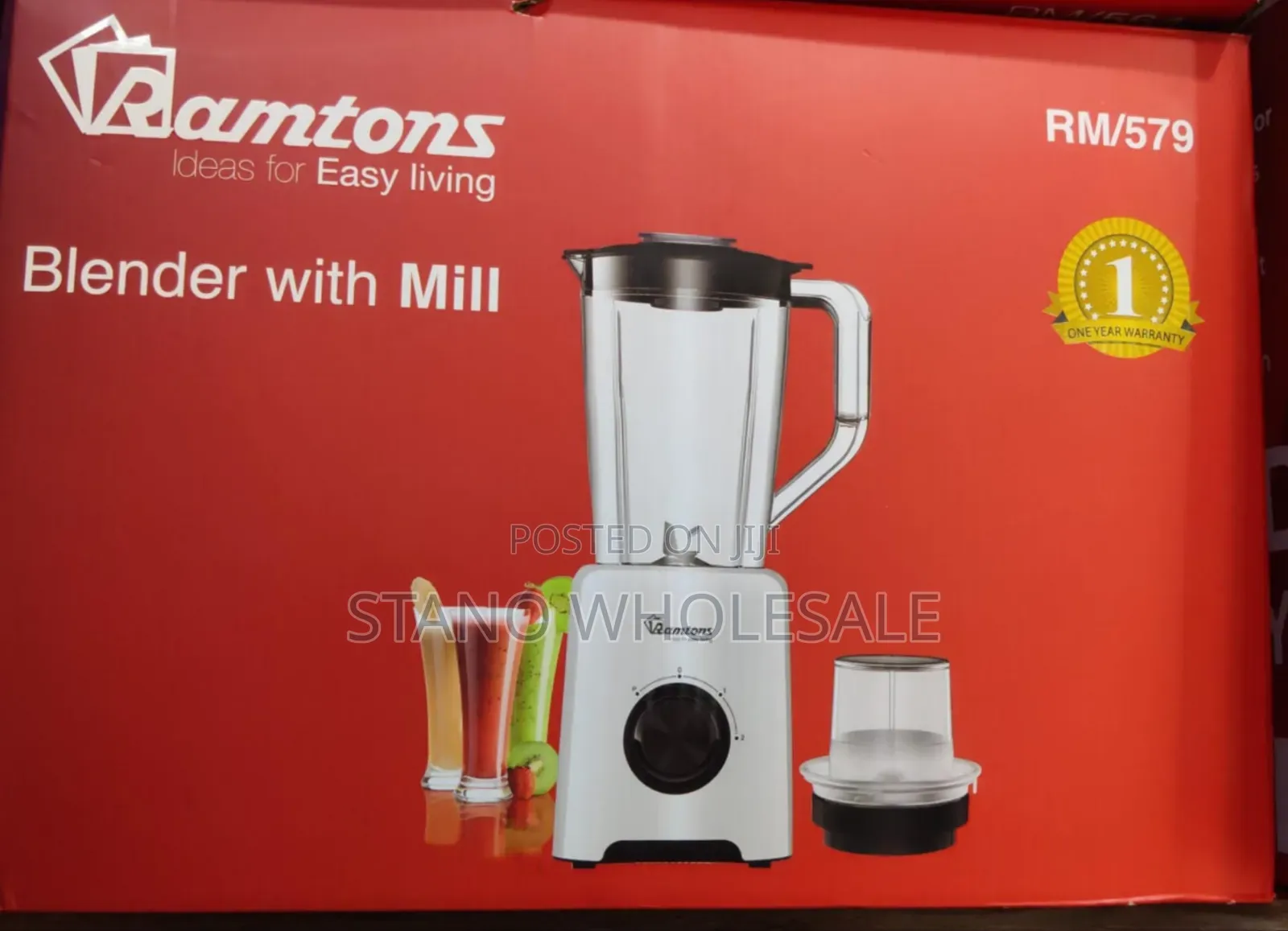 Ramtons 2 In1 Blender