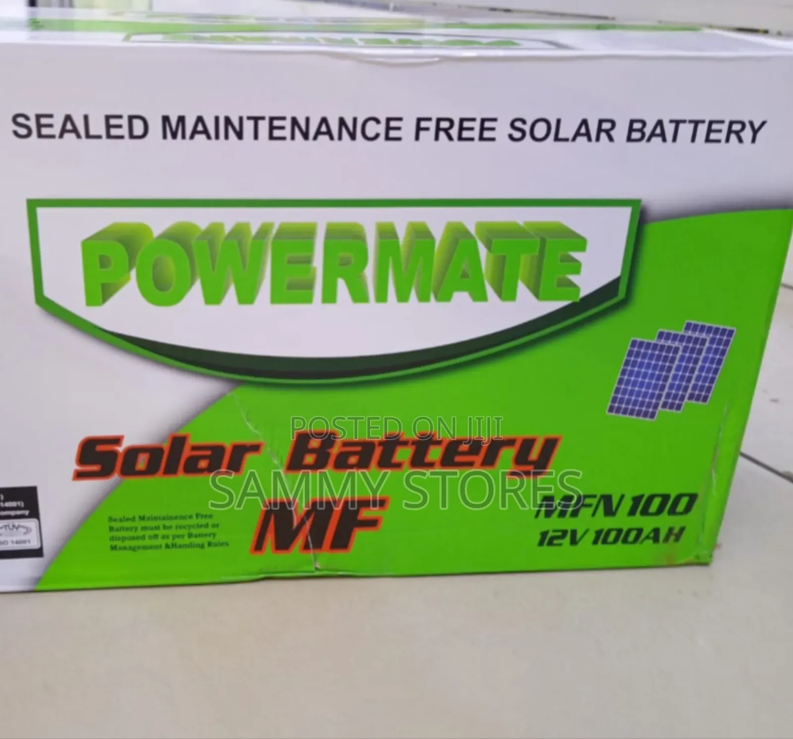 100Ah Powermate Deep Cycle Battery for Inverters Solar
