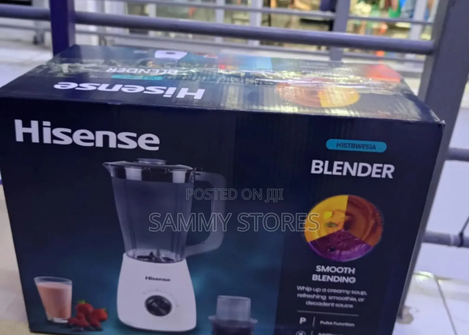 Hisense Powerful 2-in-1 Blender for Smoothies Food Preparation