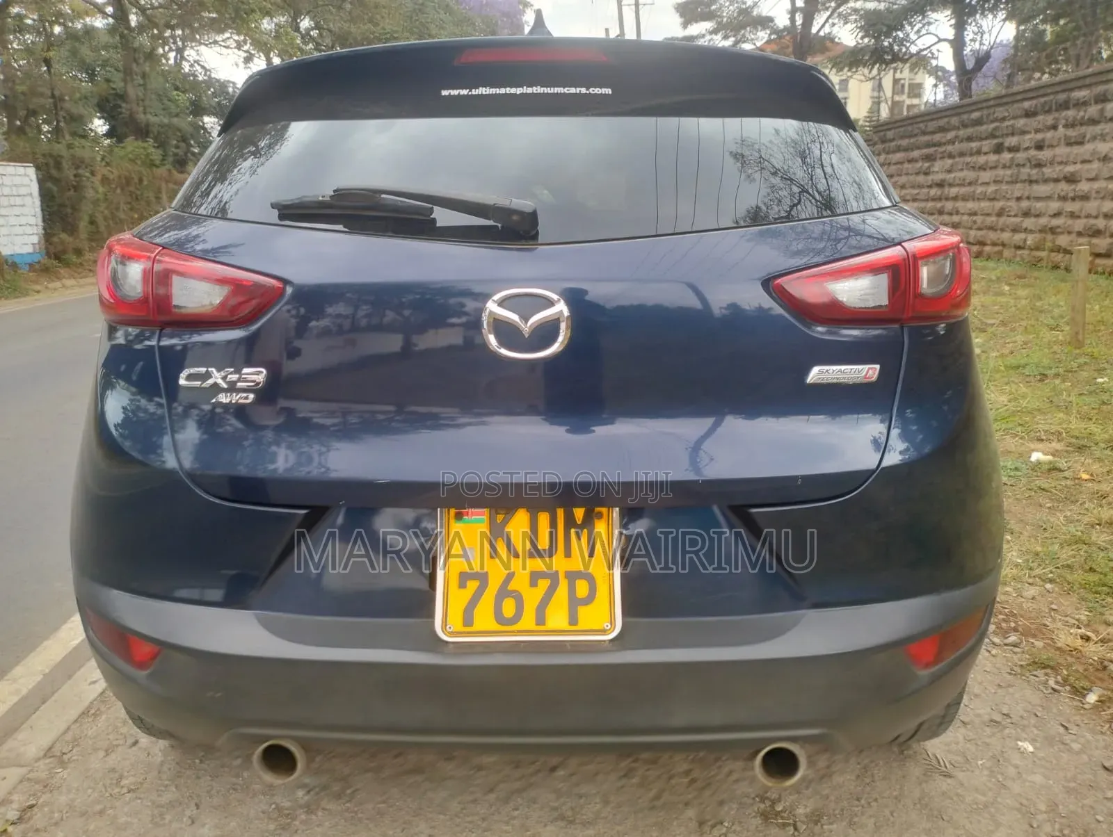 Mazda CX-3 1.5 Diesel AWD 2016 Blue