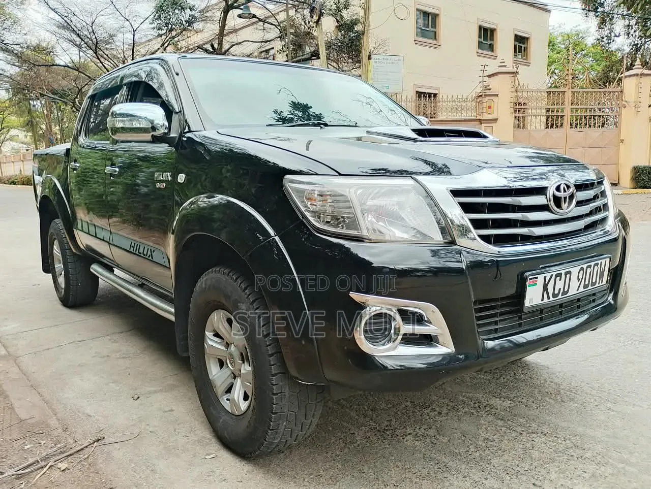 Toyota Hilux 3.0 D-4D Double Cab 2008 Matt Black