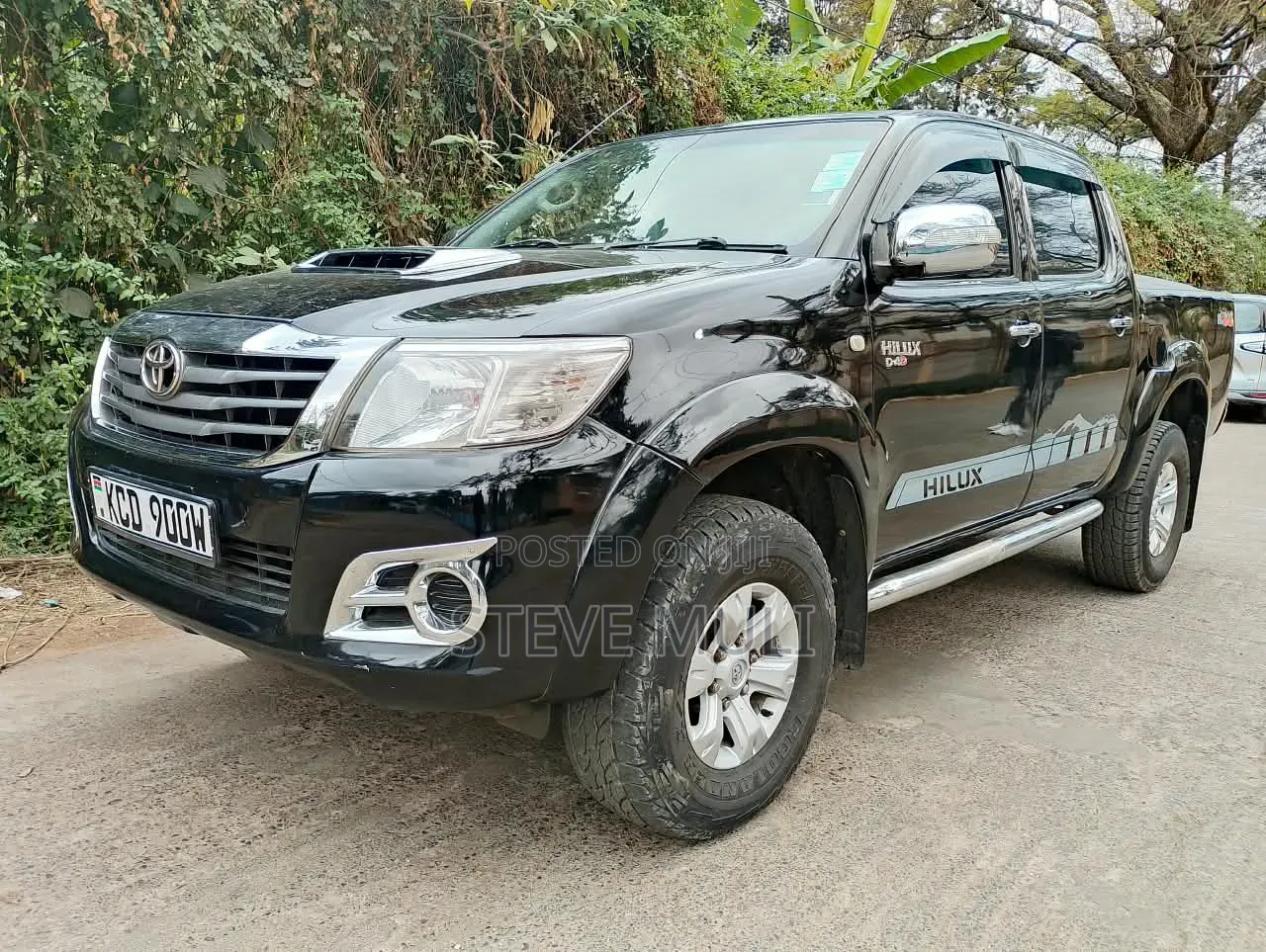 Toyota Hilux 3.0 D-4D Double Cab 2008 Matt Black