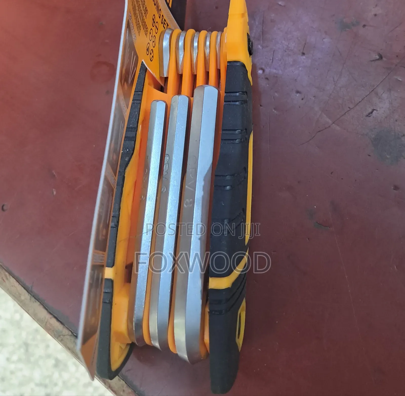 8 PC Folding Allen Wrench Set